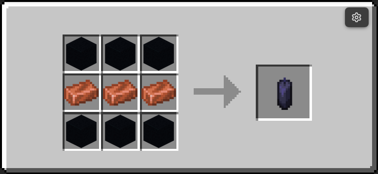 Netherite Electric Wire recipe