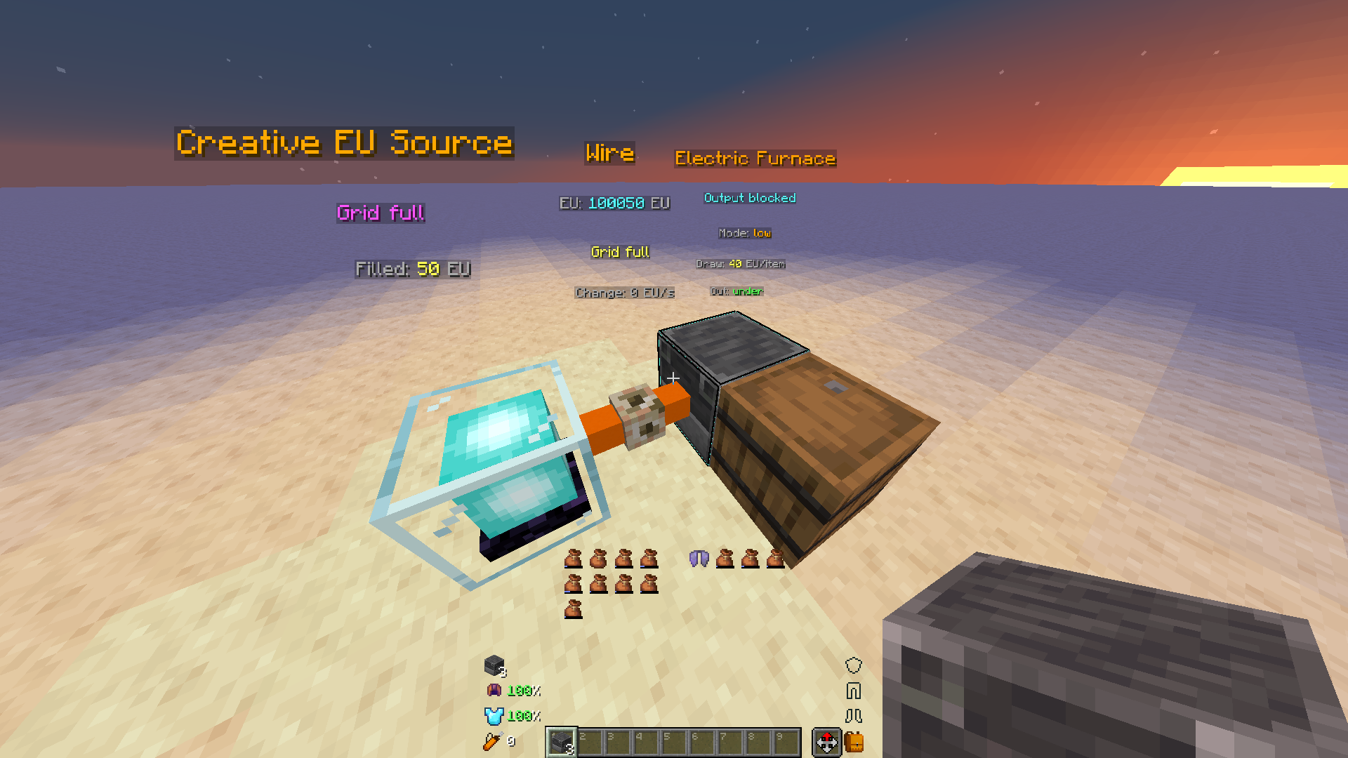 Electric Furnace smelting on EU